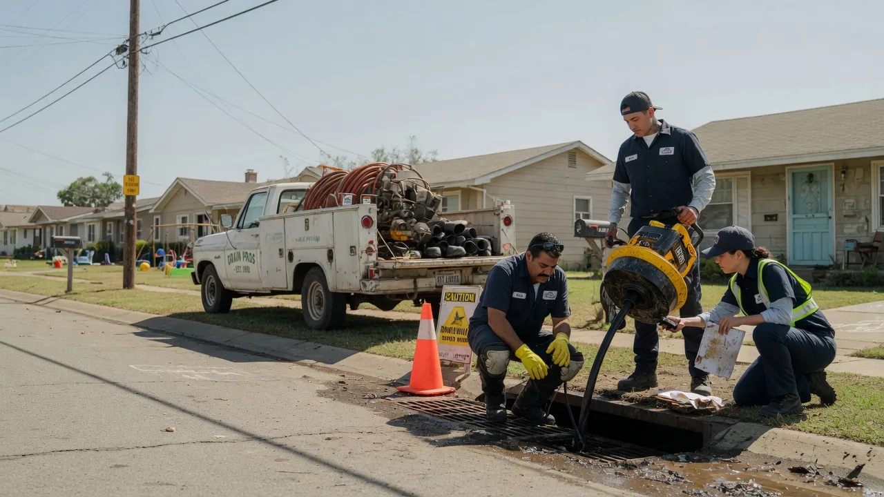 Drain Cleaning in Edinburg, TX near me